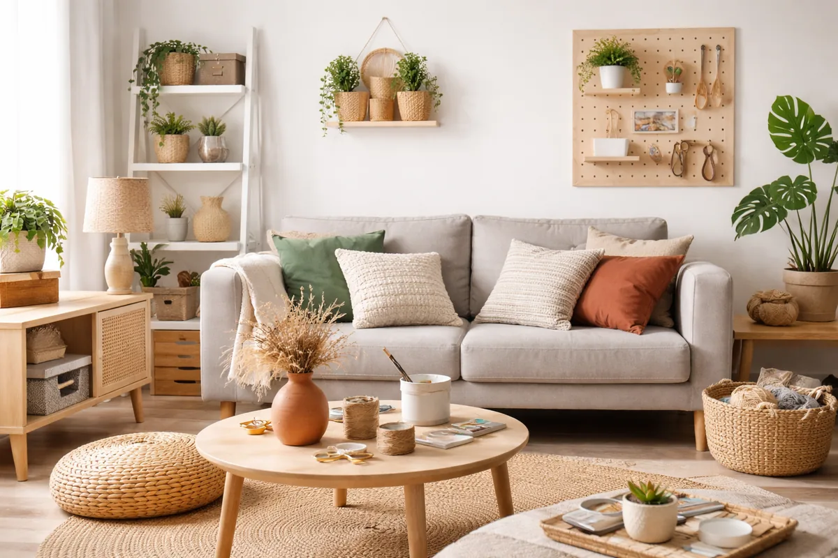 Comment créer une décoration intérieure à petit budget avec des projets DIY