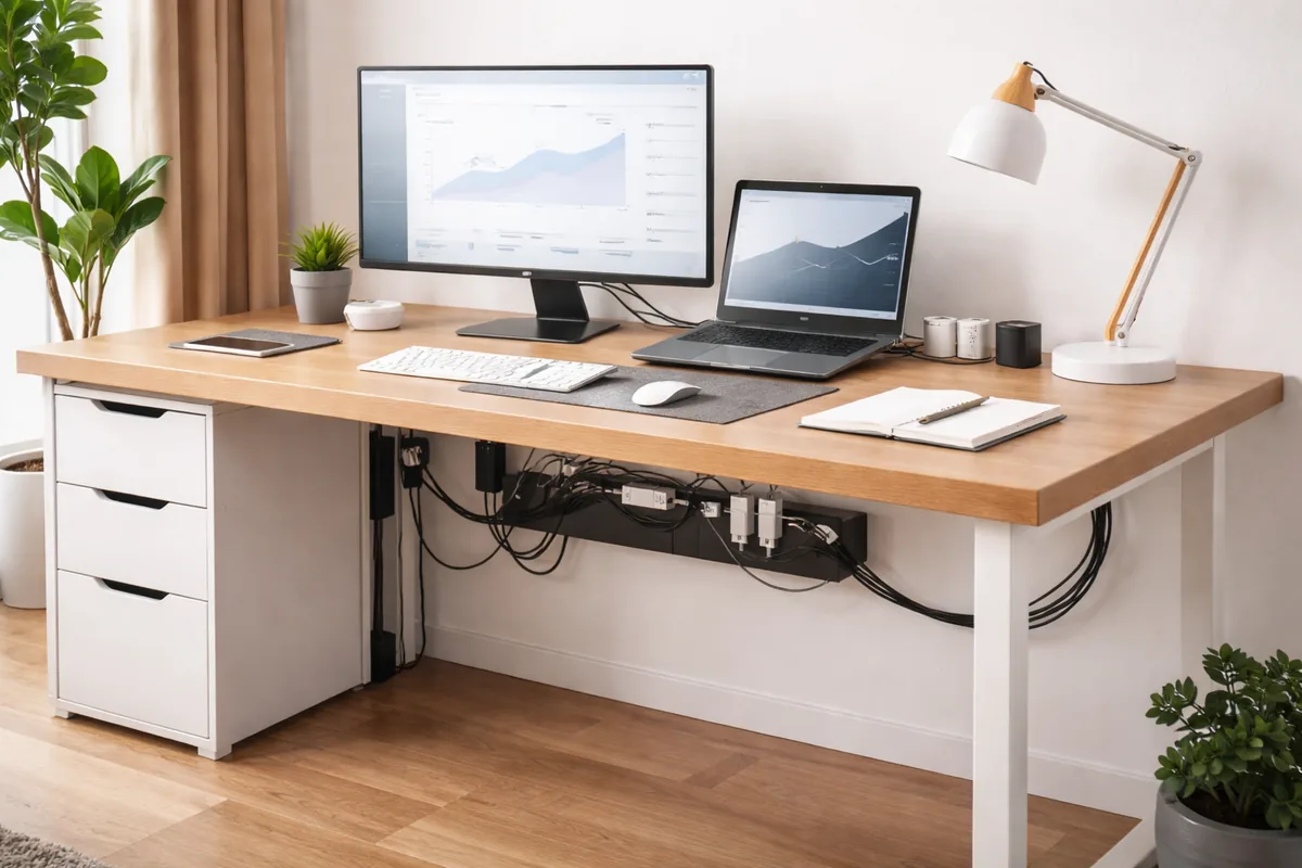 Comment optimiser le câblage d'un bureau à domicile pour un télétravail efficace