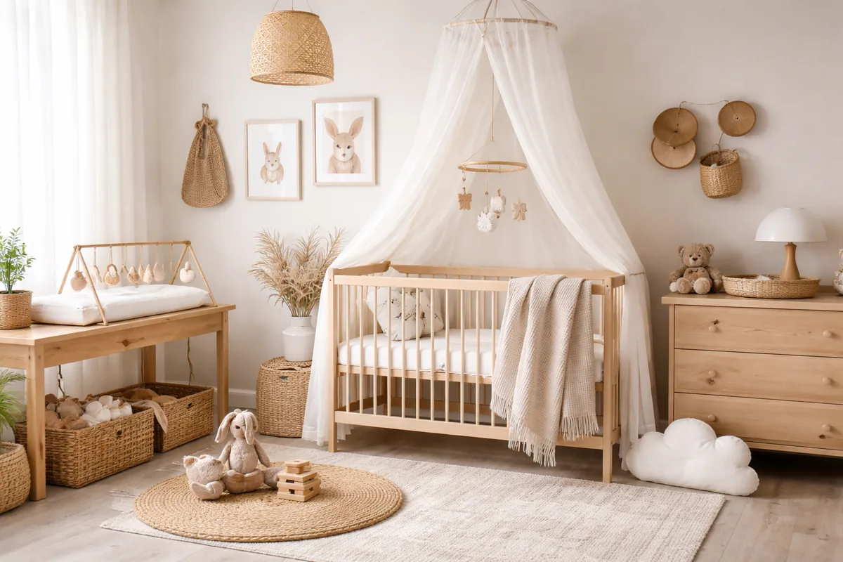 Où trouver des accessoires de puériculture en ligne pour une chambre chic d'enfant