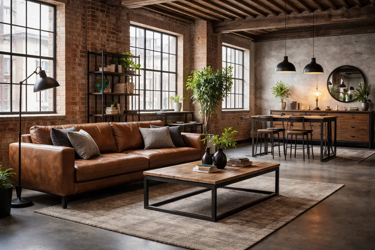 Quel mobilier choisir pour une décoration industrielle efficace