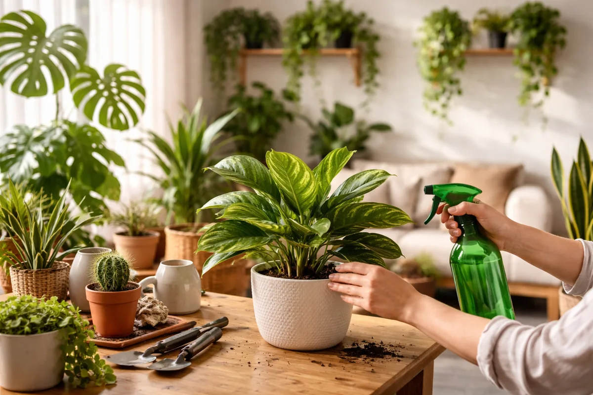 Comment prendre soin des plantes d'intérieur tout en évitant les erreurs courantes