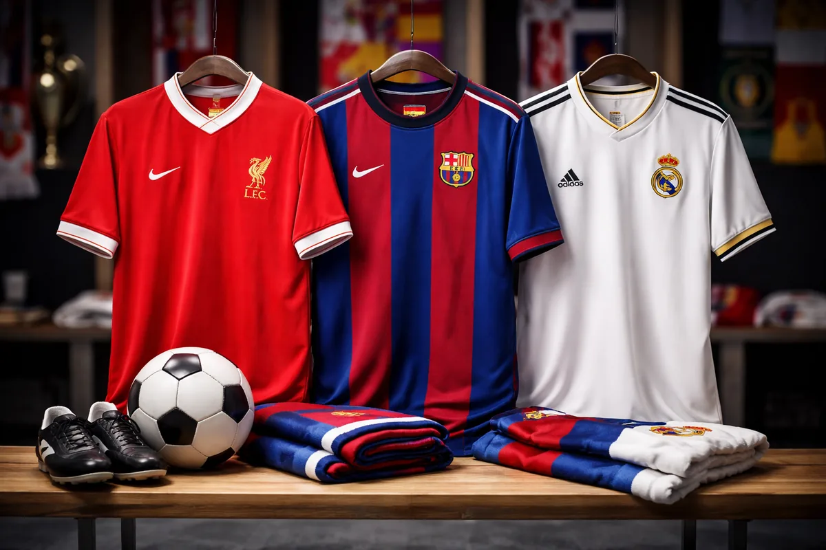 Comment les maillots de football symbolisent l'histoire et la passion des clubs