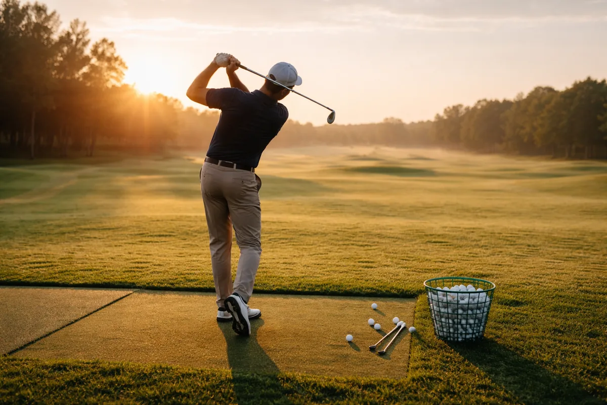 L'importance de la routine de pratique au golf