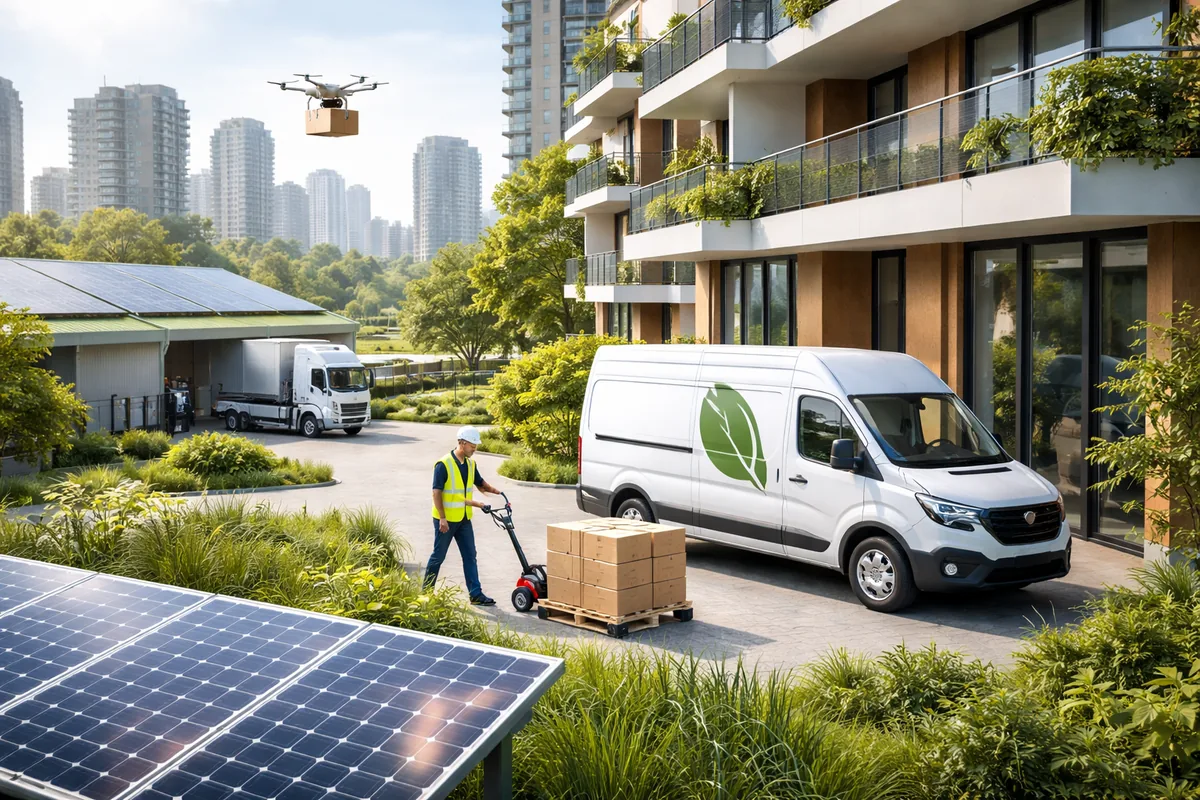 L'importance de la logistique durable dans le secteur de l'immobilier
