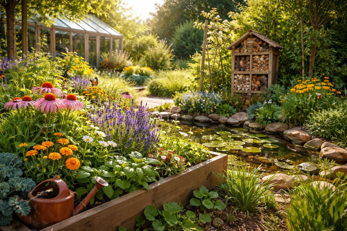 Les merveilles du jardinage durable pour la faune et la flore