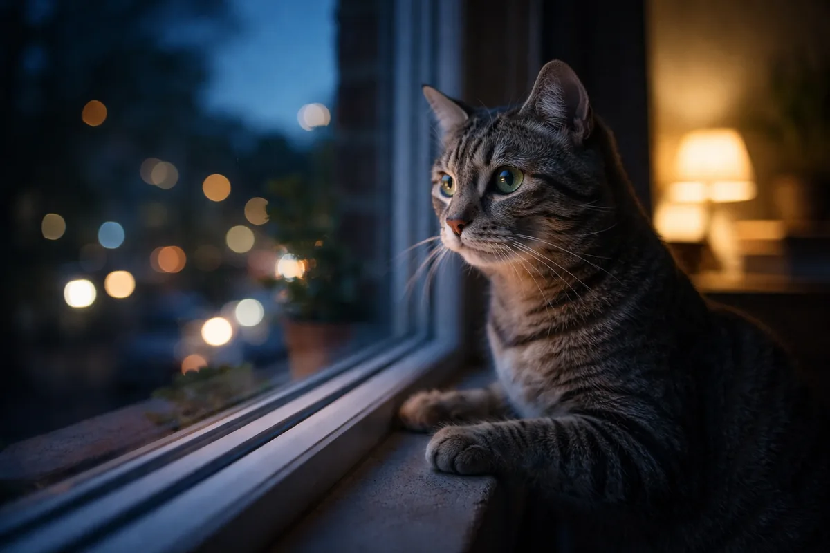 Explorer les comportements nocturnes des chats domestiques